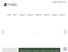 Tablet Screenshot of demarengineers.com
